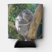 かわいい眠れるコアラinツリー 缶クーラー (正面)