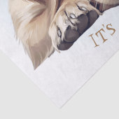 かわいい眠図解入りの、写真付きの犬 薄葉紙 (詳細)