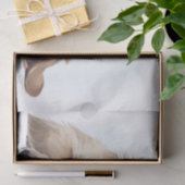 かわいい眠図解入りの、写真付きの犬 薄葉紙 (ギフト)