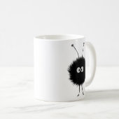 かわいい眩まされた虫 コーヒーマグカップ (正面右)