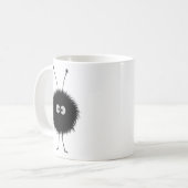 かわいい眩まされた虫 コーヒーマグカップ (正面左)