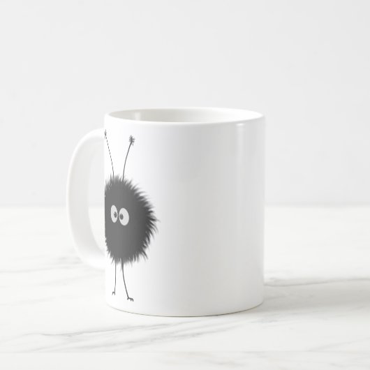 かわいい眩まされた虫 コーヒーマグカップ (正面左)