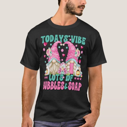 かわいい石鹸製造格言おもしろいS用ことわざ Tシャツ (正面)