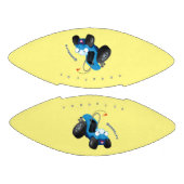 かわいい砂丘乳母車オフロードビークル漫画 アメリカンフットボール (パネル)