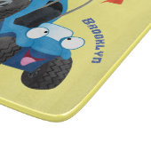 かわいい砂丘乳母車オフロードビークル漫画 カッティングボード (角)