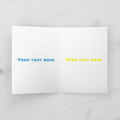 かわいい砂丘乳母車オフロードビークル漫画 カード (内部)