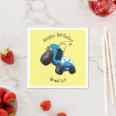 かわいい砂丘乳母車オフロードビークル漫画 スタンダードカクテルナプキン (インサイチュ)