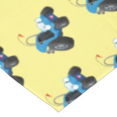 かわいい砂丘乳母車オフロードビークル漫画 テーブルクロス (アングル)