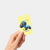 かわいい砂丘乳母車オフロードビークル漫画 バッジ (手持ち)