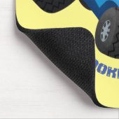 かわいい砂丘乳母車オフロードビークル漫画 マウスパッド (コーナー)