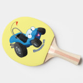 かわいい砂丘乳母車オフロードビークル漫画 卓球ラケット (横)