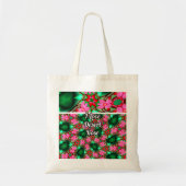 かわいい砂漠のバラ模様 トートバッグ (正面)