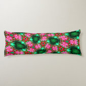 かわいい砂漠のバラ模様 ボディピロー (裏面)