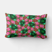 かわいい砂漠のバラ模様 ランバークッション (裏面)