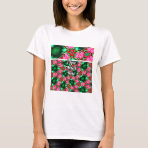 かわいい砂漠のバラ模様 Tシャツ