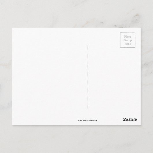 かわいい砂糖とスパイスガールアイスアイスホッケー ポストカード (裏面)