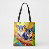 かわいい砂糖グライダー トートバッグ (正面)