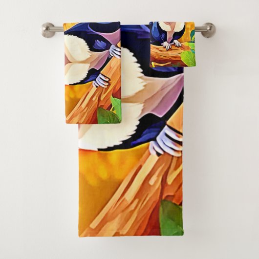 かわいい砂糖グライダー バスタオルセット (インサイチュ)