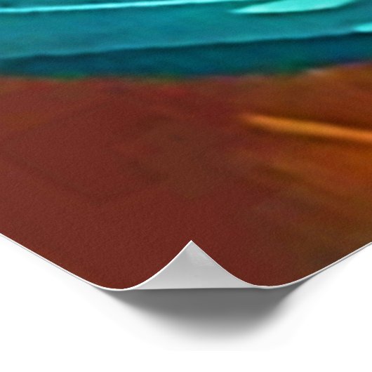 かわいい砂糖グライダー ポスター (角)