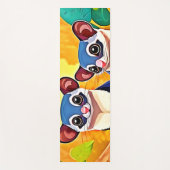 かわいい砂糖グライダー ヨガマット (正面)