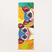 かわいい砂糖グライダー ヨガマット (裏面)