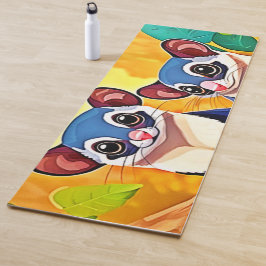 かわいい砂糖グライダー ヨガマット