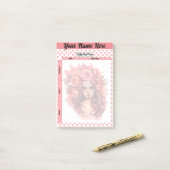 かわいい砂糖スカル毎日の食事の準備 ポストイット (デスク上)