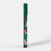 かわいい祈バニーのギターとハートと花 iPhoneケース (右側面)