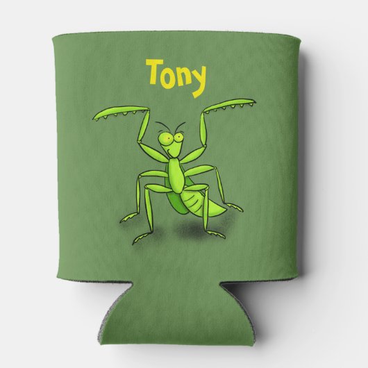 かわいい祈マンティスの漫画はクーラー 缶クーラー (裏面)