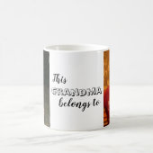 かわいい祖母は写真カスタムに属す コーヒーマグカップ (中央)