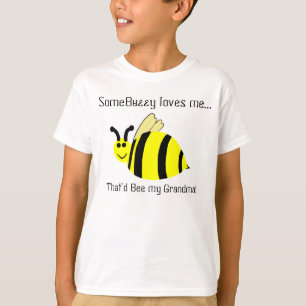 かわいい祖母は私を愛しているのまわりにシャツ Tシャツ