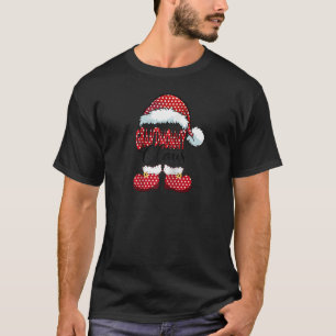 かわいい祖母クロースニュークリスマスサンタクロースRa Tシャツ