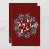 かわいい祭りの挨拶カード シンプル おしゃれ シーズンカード (正面/裏面)