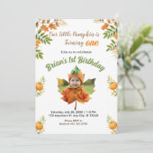 かわいい私たちのリトルカボチャは1秋に回っている 招待状 (スタンド正面)