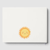 かわいい私たちの小さなサンシャインボホサンベイビーシャワー ゲストブック (裏面)