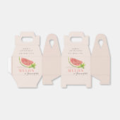 かわいい私たちの小さなメロン赤面任意の年齢誕生日 フェイバーボックス (折り畳みなし)