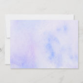 かわいい私たちの小さなモンスター1st誕生日の写真 招待状 (裏面)