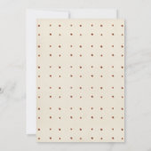 かわいい私たちの小さなラブバグベビー招待状 招待状 (裏面)