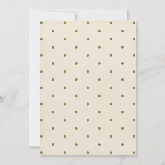 かわいい私たちの小さなラブバグベビー招待状 招待状 (裏面)