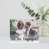 かわいい私たちは写真婚約した婚約発表 (スタンド正面)