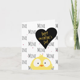 かわいい私のものになるの？チキンラブ+バレンタイン シーズンカード