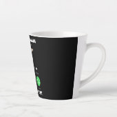 かわいい私のチワワ呼び出し、私は行かなければならない カフェラテマグ (右)