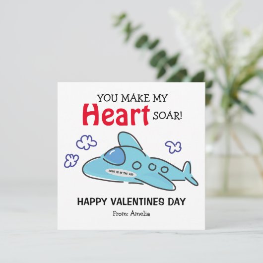 かわいい私のハートは晴れバレンタインデー シーズンカード (スタンド正面)