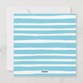 かわいい私のハートは晴れバレンタインデー シーズンカード (裏面)