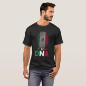 かわいい私のDNAメキシコ国旗メキシコプライドCinc Tシャツ (正面フル)