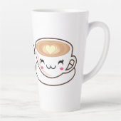 かわいい私はあなたを愛しているラテ カフェラテマグ (右)