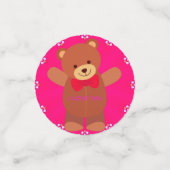 かわいい私はあなたを愛するテーブル紙吹雪 コンフェッティ (スモール正面)