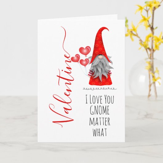 かわいい私はバレンタインデーが何で格言が大好き カード (黄色い花)