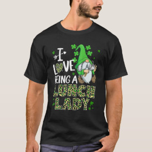 かわいい私はランチレディ格言ハッピーセントパー Tシャツ