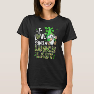 かわいい私はランチレディ格言ハッピーセントパー Tシャツ